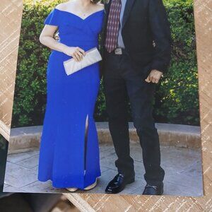 Gorgeous Cobalt Blue Alexa B. Formal Dress size 8 in EUC